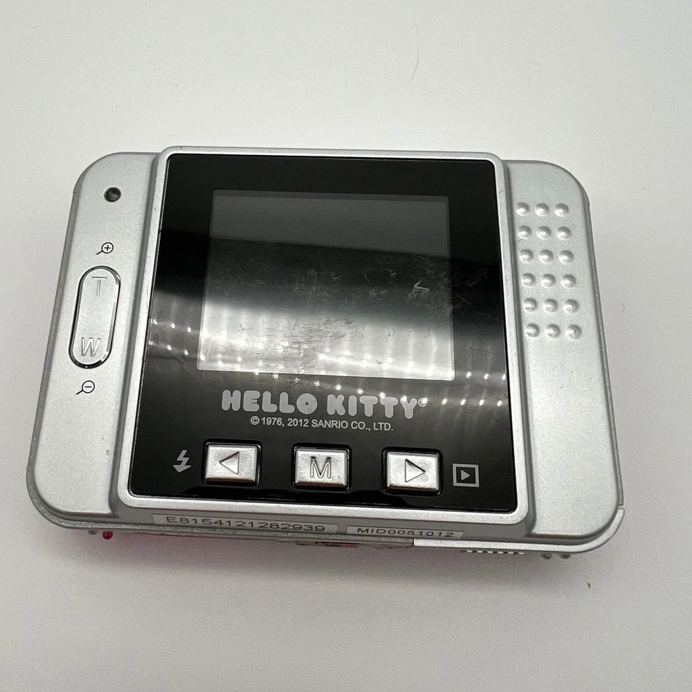 Hello Kitty Digital Camera Pink Silver‎ Kids Fun Photo Toy 2012
